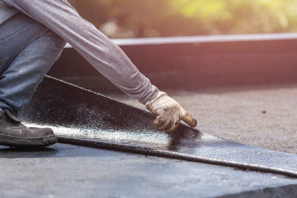 Professional Waterproofing technician working in Conesus, NY